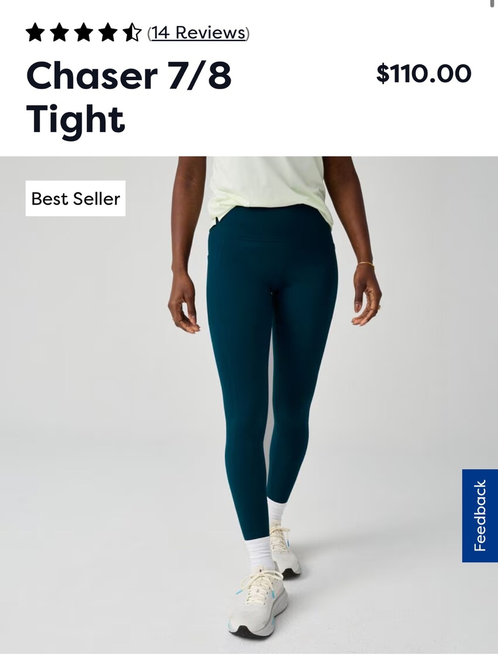 Brooks Chaser 7/8 Tights